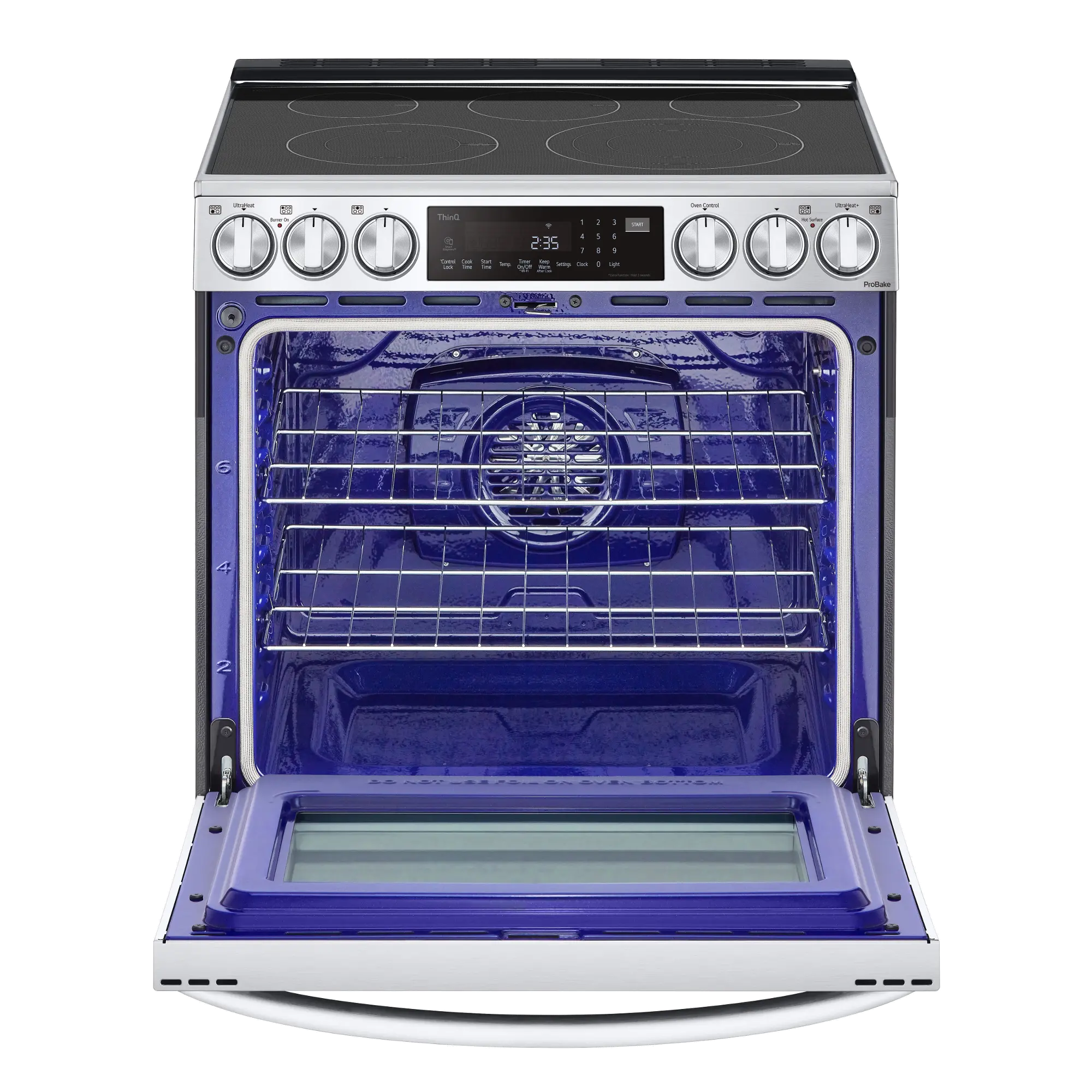 LSEL6337F LG 6.3 cu ft Electric Range with InstaView - Stainless Steel-5
