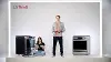 LSGL6335F LG 6.3 cu ft Gas Range with InstaView -Stainless Steel-9