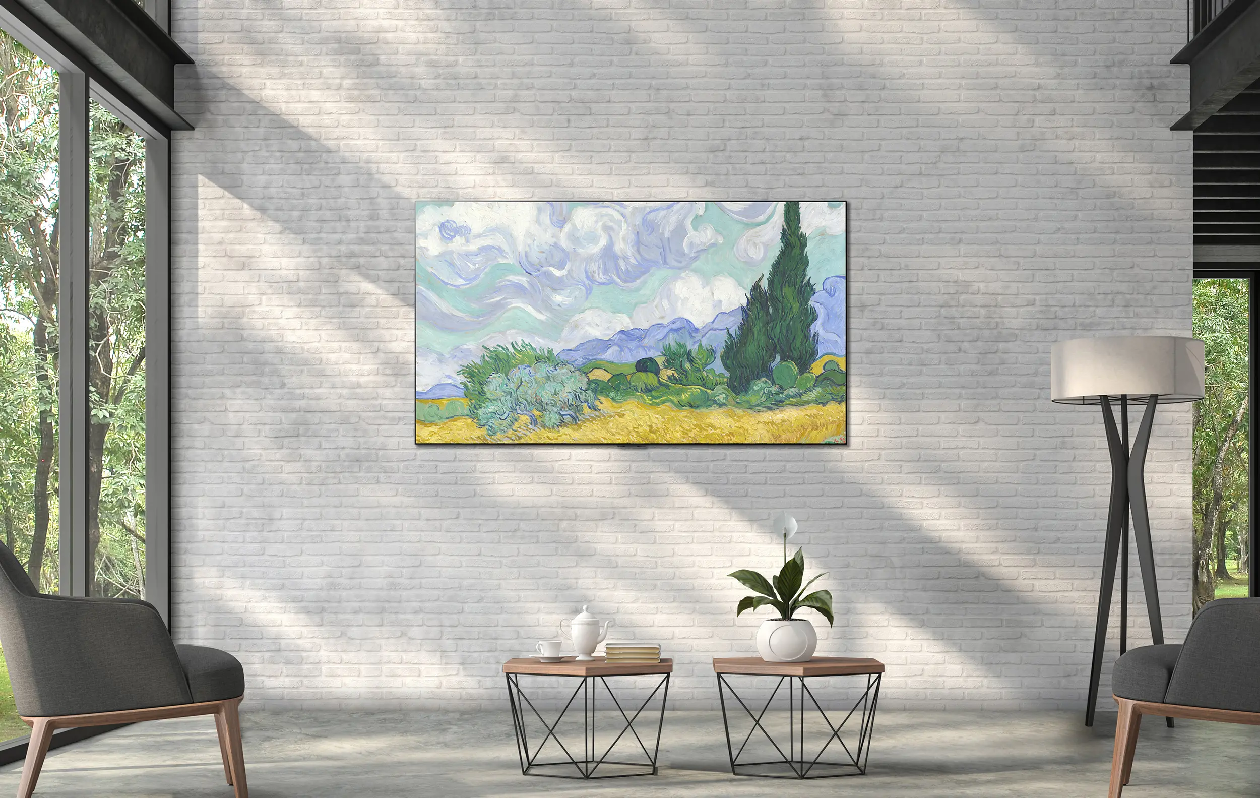 OLED65G1PUA LG 65  G1PUA Series OLED Evo Gallery 4K Smart TV-2