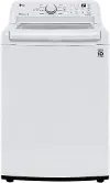 WT7005CW LG 4.3 cu. ft. Mega Capacity Top Load Washer with 4-Way Agitator & TurboDrum Technology - 4.3 cu. ft. White