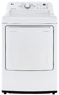 DLG7001W LG Gas Dryer 7000 - 7.3 cu. ft. White