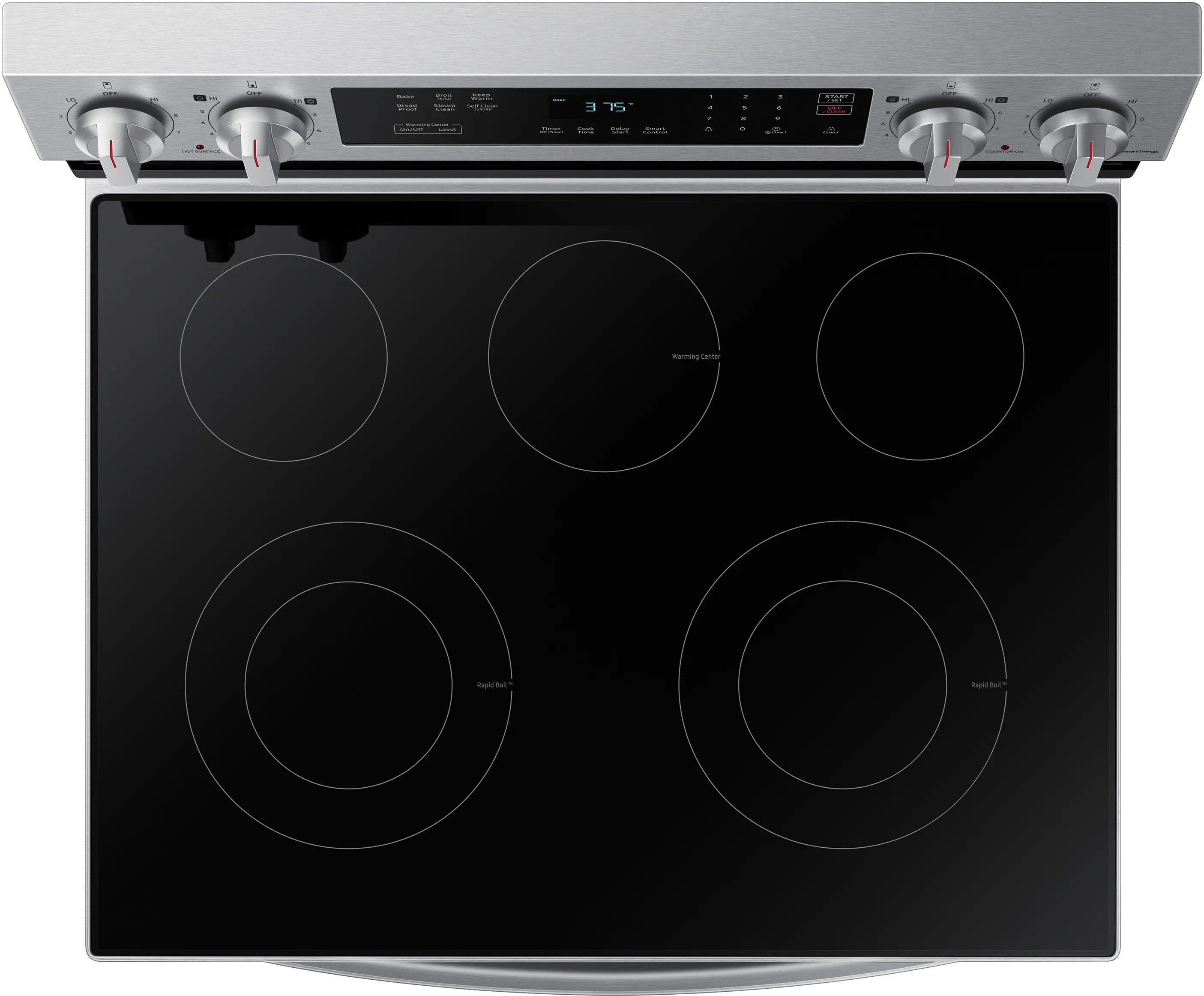 NE63A6311SS Samsung 6.3 cu ft Electric Range - Stainless Steel-3