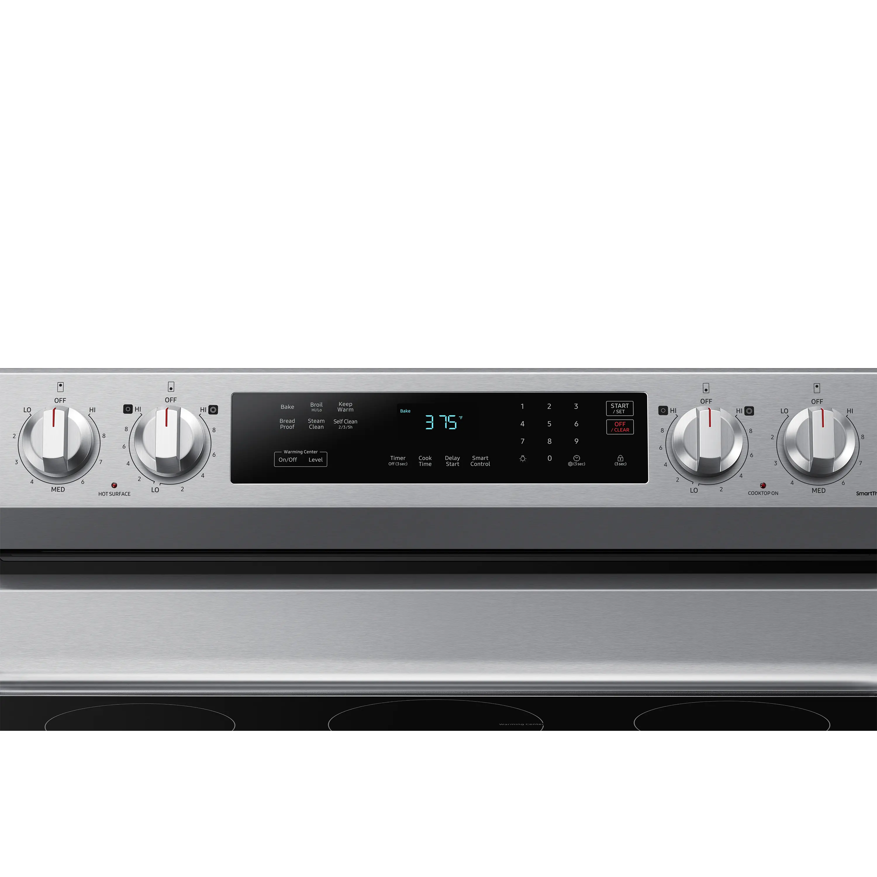 NE63A6311SS Samsung 6.3 cu ft Electric Range - Stainless Steel-4