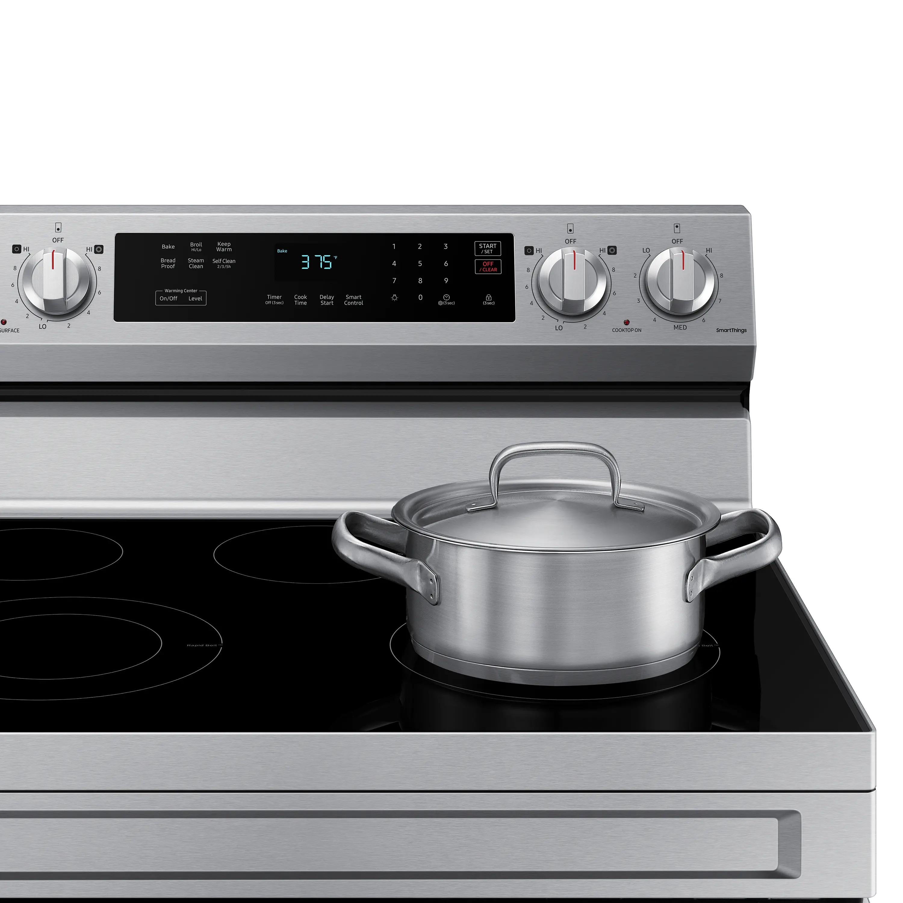 NE63A6311SS Samsung 6.3 cu ft Electric Range - Stainless Steel-5