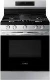 NX60A6311SS Samsung 6 cu ft Gas Range - Stainless Steel