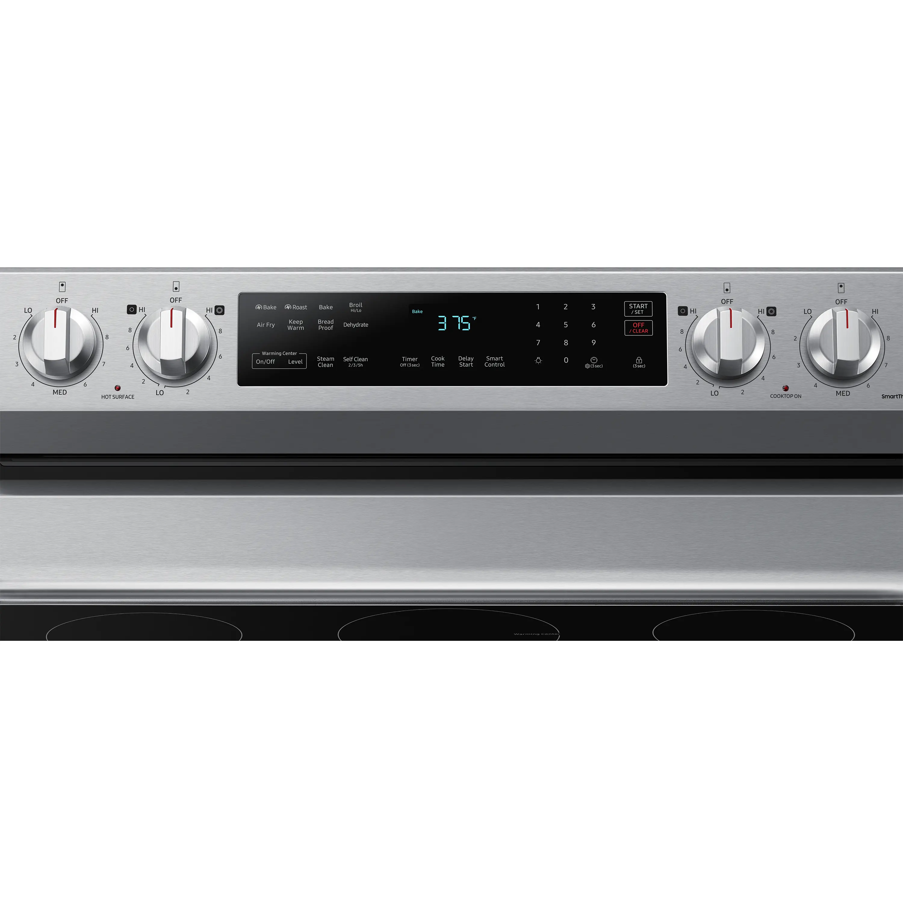 NE63A6511SS Samsung 6.3 cu ft Electric Range - Stainless Steel-2