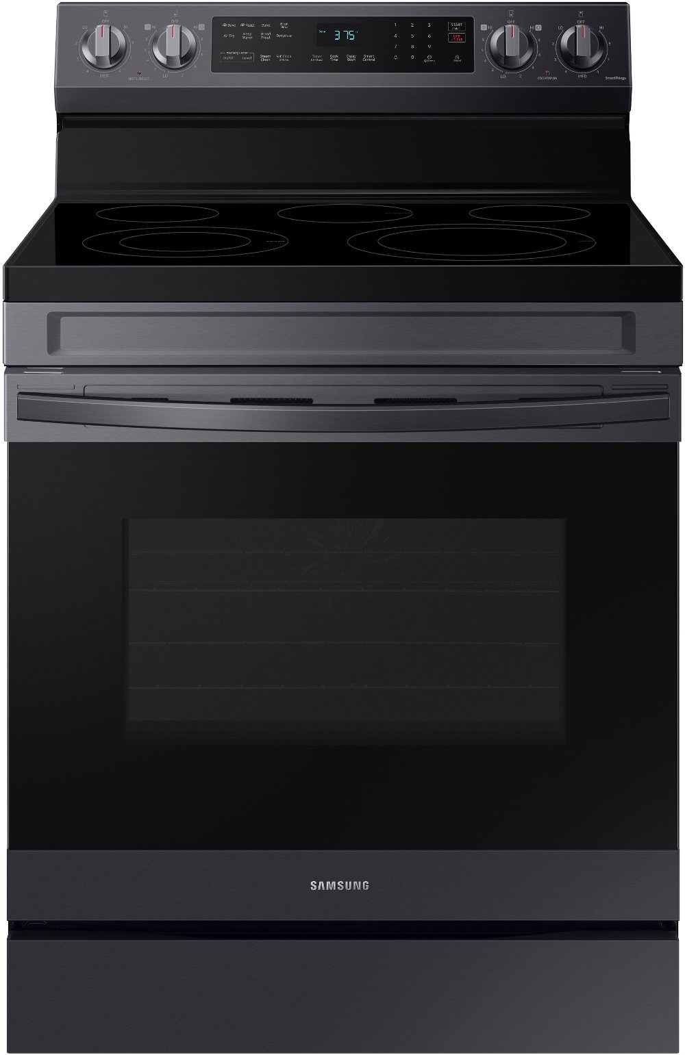 Samsung 6.3 cu ft Electric Range - Black Stainless Steel