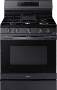 NX60A6511SG Samsung 6 cu ft Gas Range - Black Stainless Steel