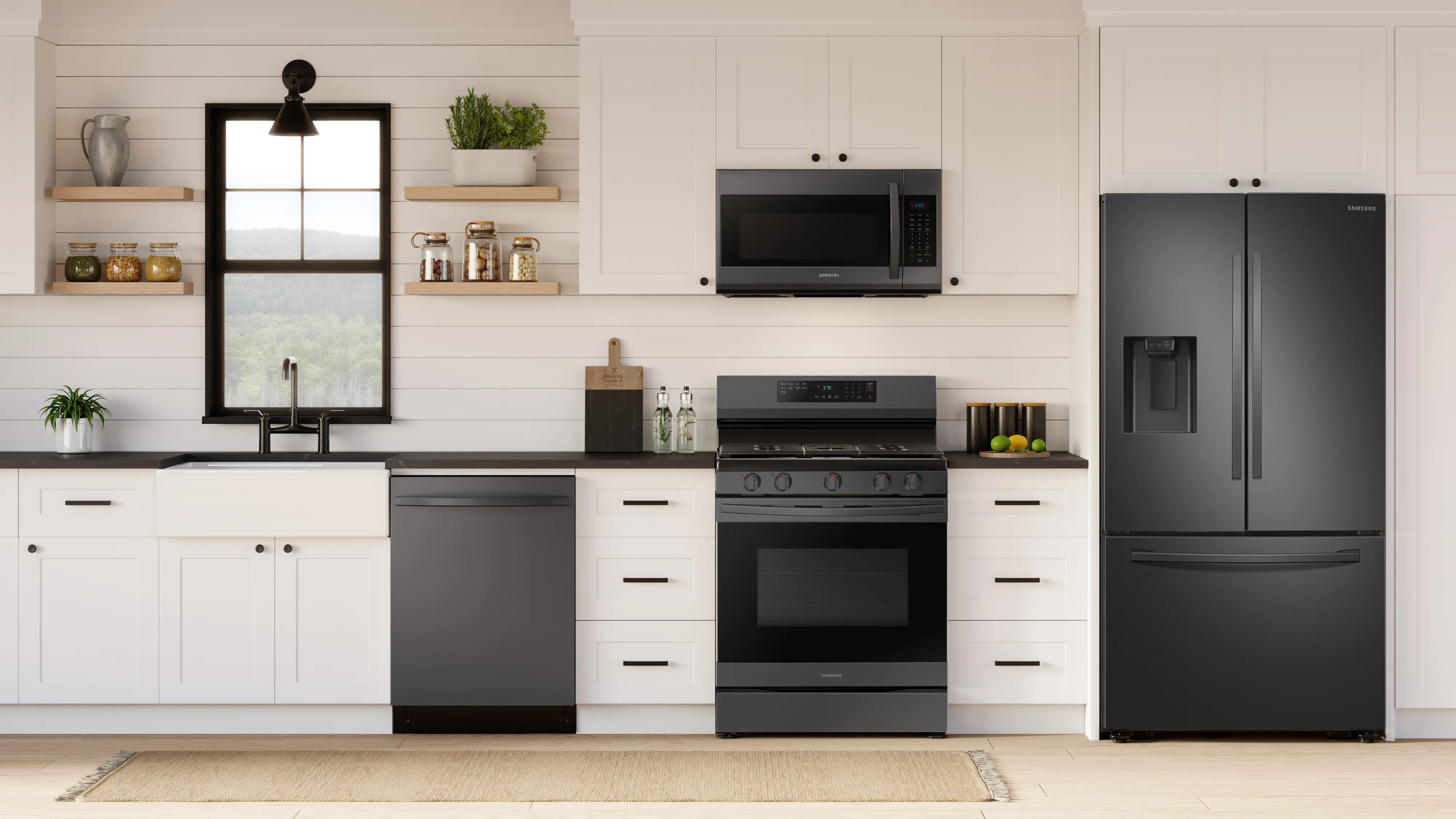 NX60A6511SG Samsung 6 cu ft Gas Range - Black Stainless Steel-2