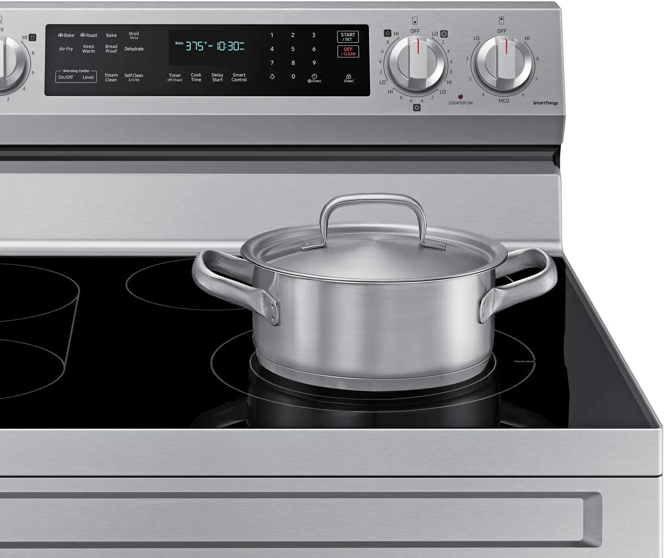 NE63A6711SS Samsung 6.3 cu ft Electric Range -  Stainless Steel-2