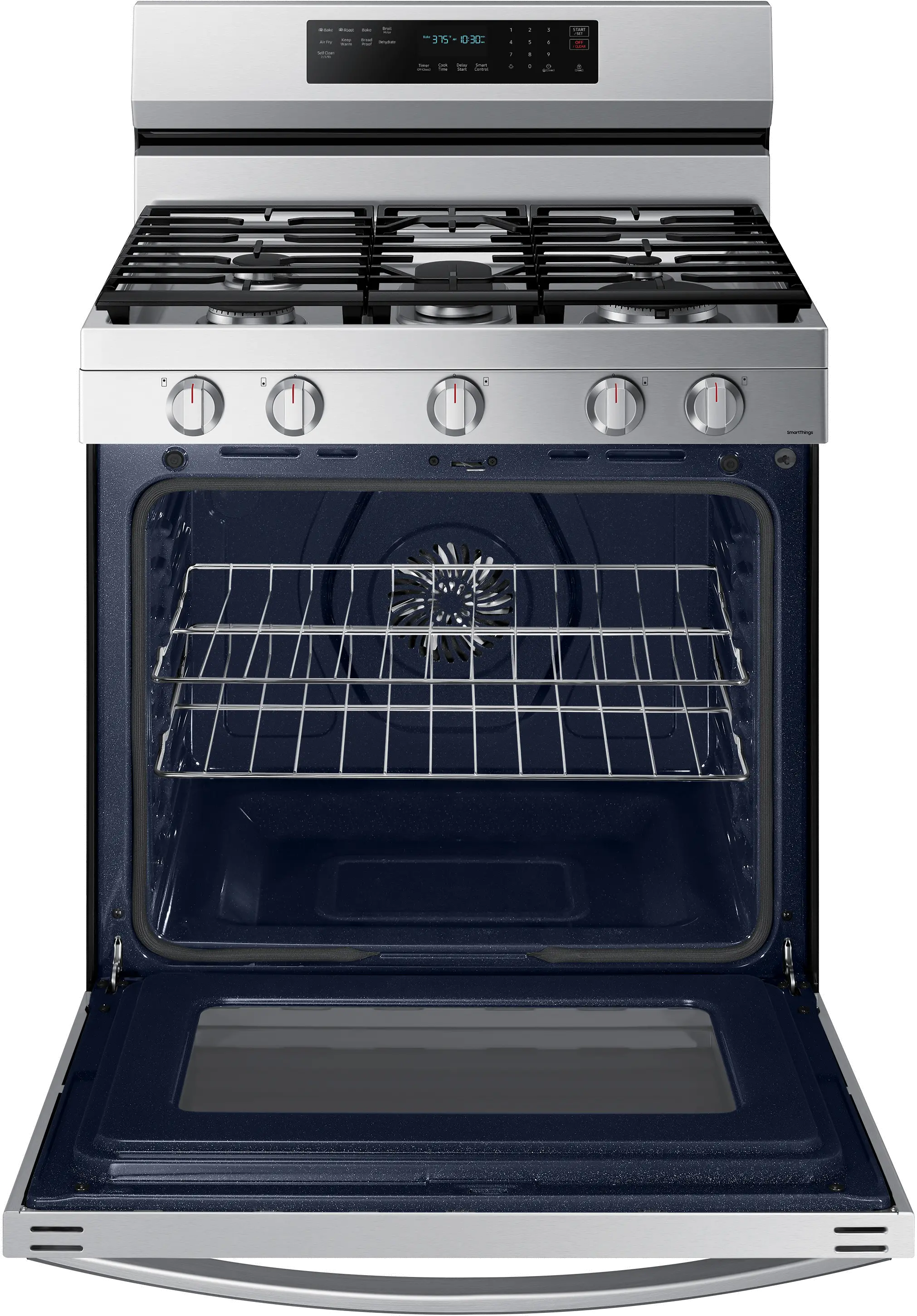 NX60A6711SS Samsung 6 cu ft Gas Range - Stainless Steel-4