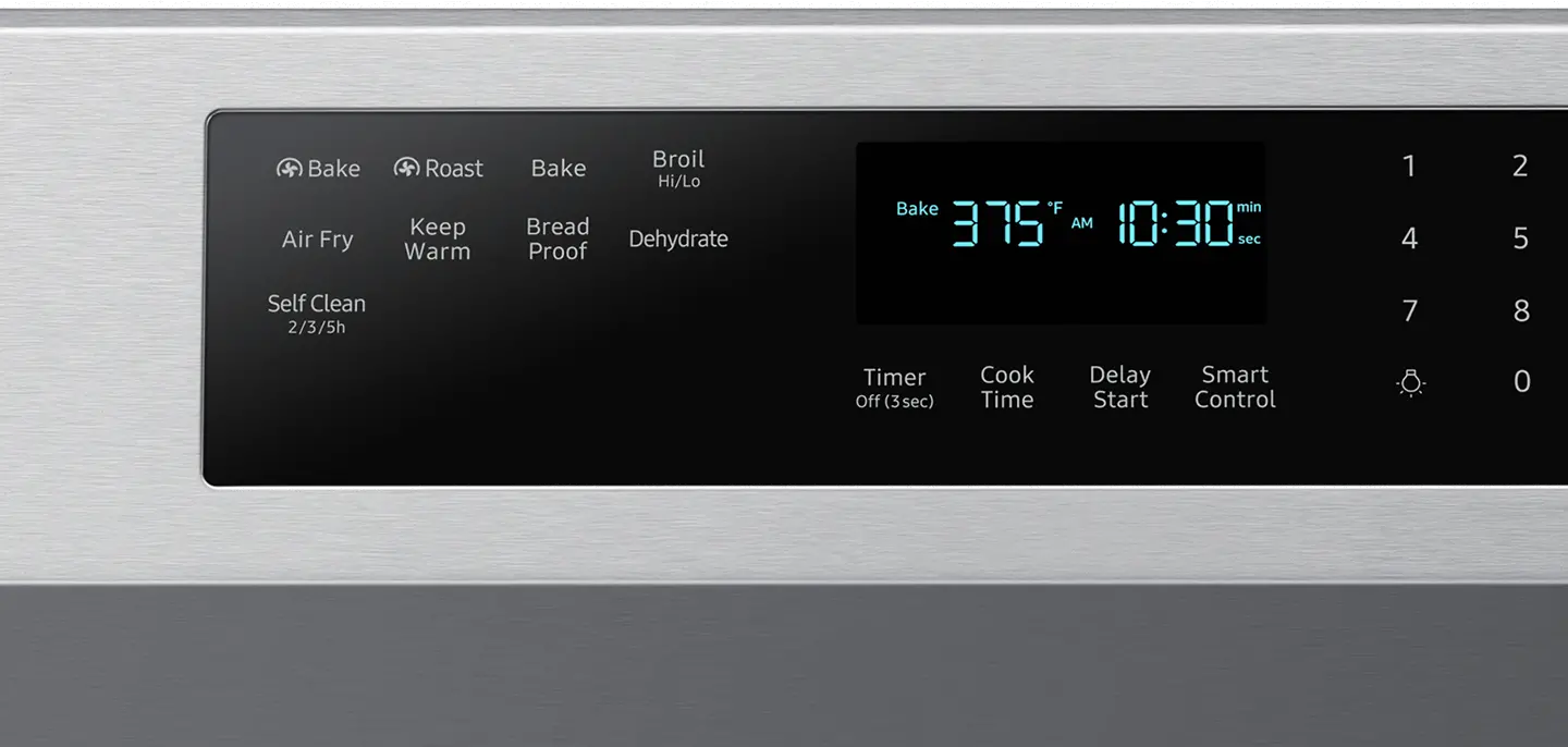 NX60A6711SS Samsung 6 cu ft Gas Range - Stainless Steel-5