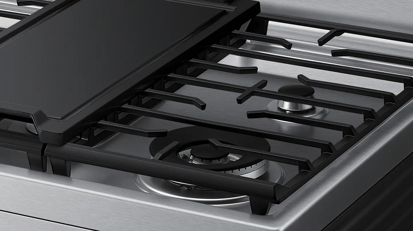 NX60A6711SS Samsung 6 cu ft Gas Range - Stainless Steel-7