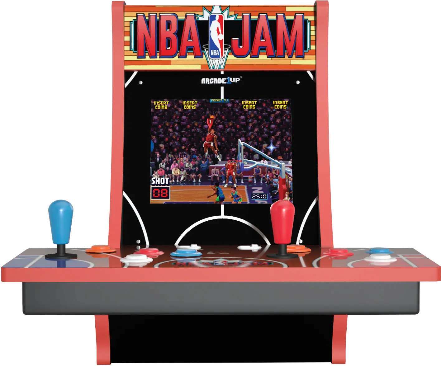 ARCADE1UP/NBAJAM Arcade 1Up NBA Jam 2 Player Countercade-1