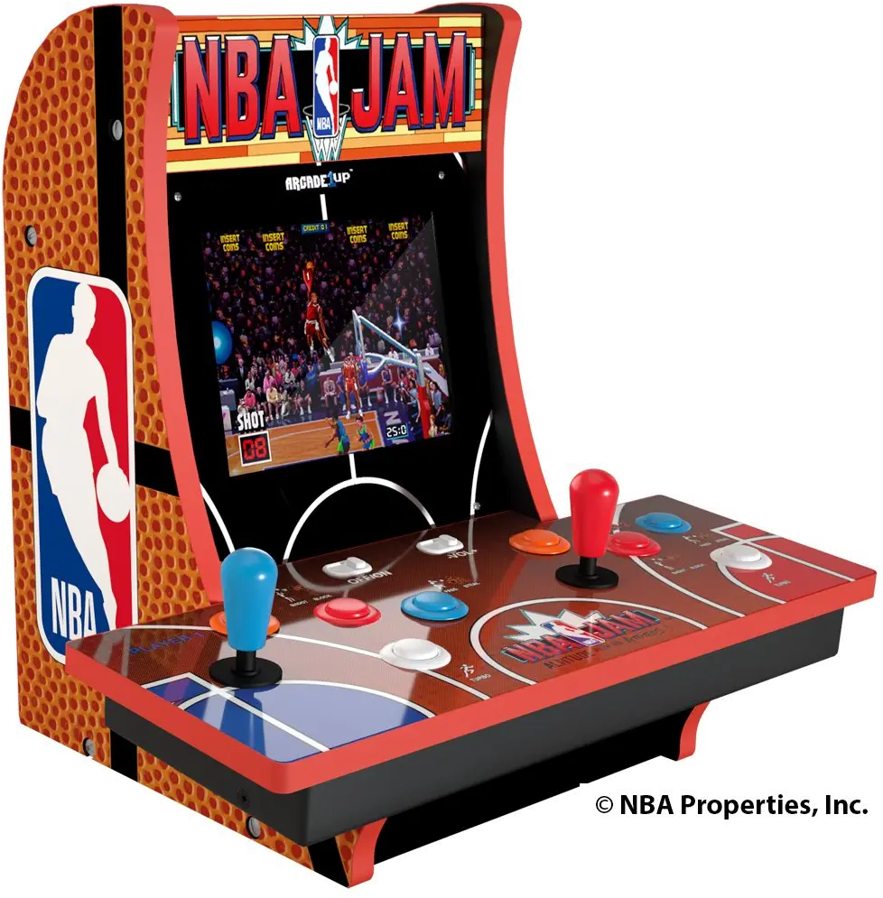 ARCADE1UP/NBAJAM Arcade 1Up NBA Jam 2 Player Countercade-3