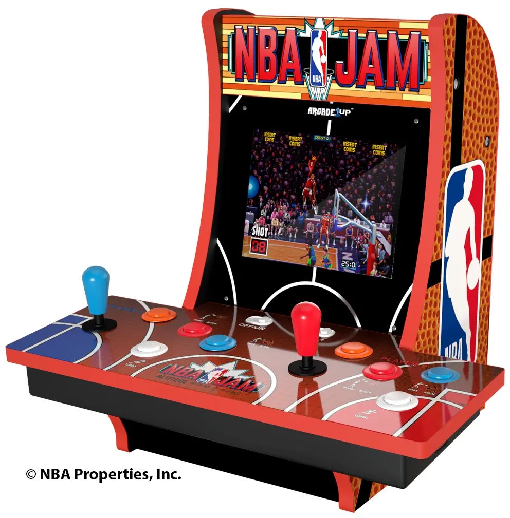 ARCADE1UP/NBAJAM Arcade 1Up NBA Jam 2 Player Countercade-4