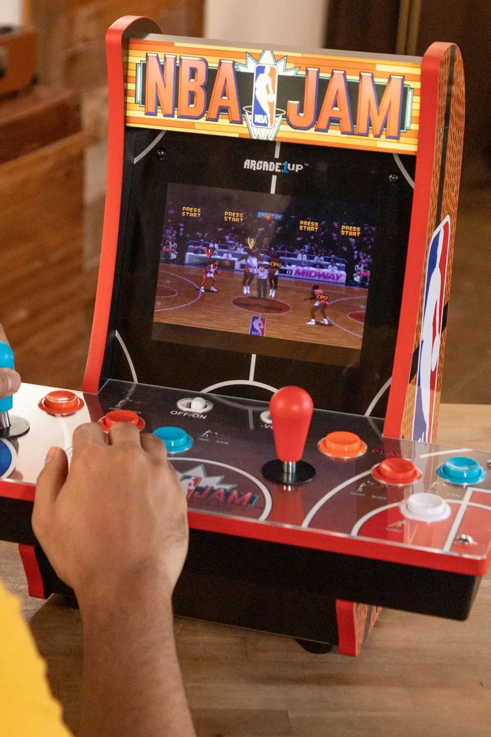 ARCADE1UP/NBAJAM Arcade 1Up NBA Jam 2 Player Countercade-2