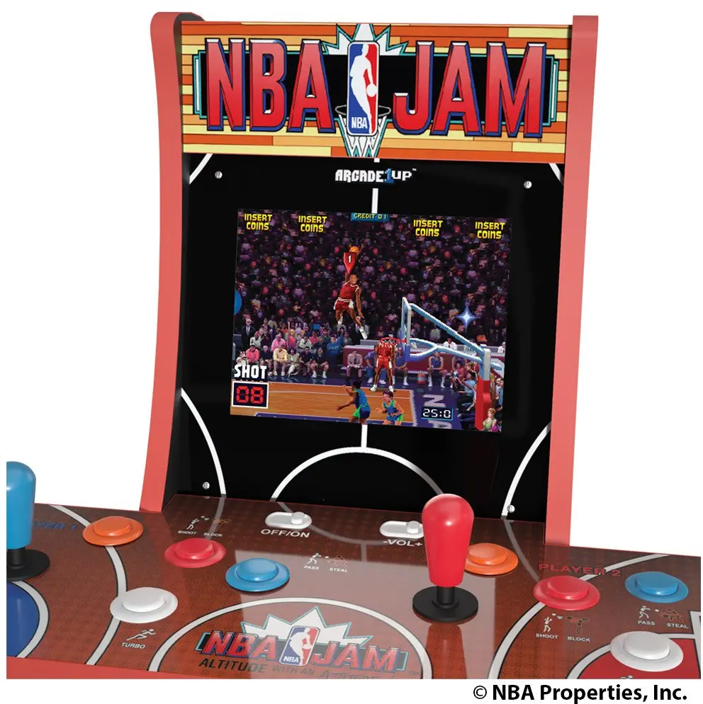 ARCADE1UP/NBAJAM Arcade 1Up NBA Jam 2 Player Countercade-5
