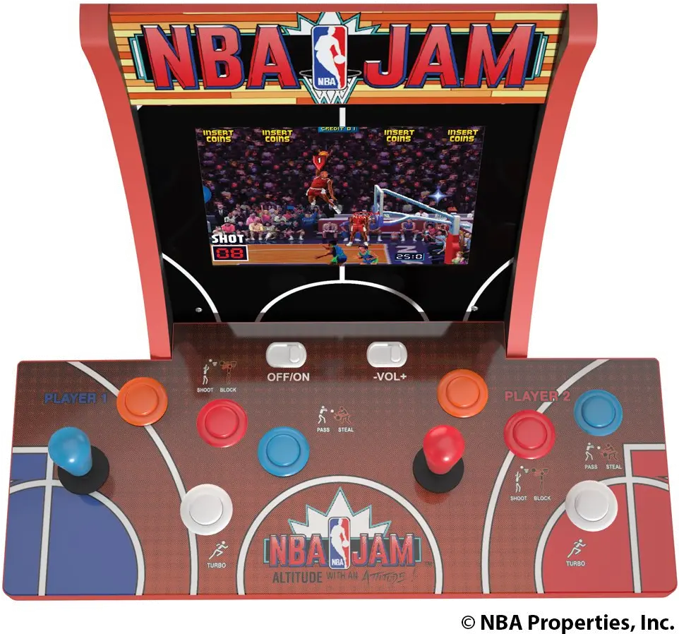 ARCADE1UP/NBAJAM Arcade 1Up NBA Jam 2 Player Countercade-6