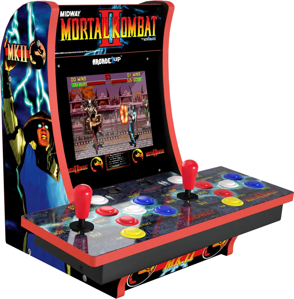 CCADE-2PL/MORTAL_KOM Arcade 1Up Mortal Kombat 2 Player Countercade-1