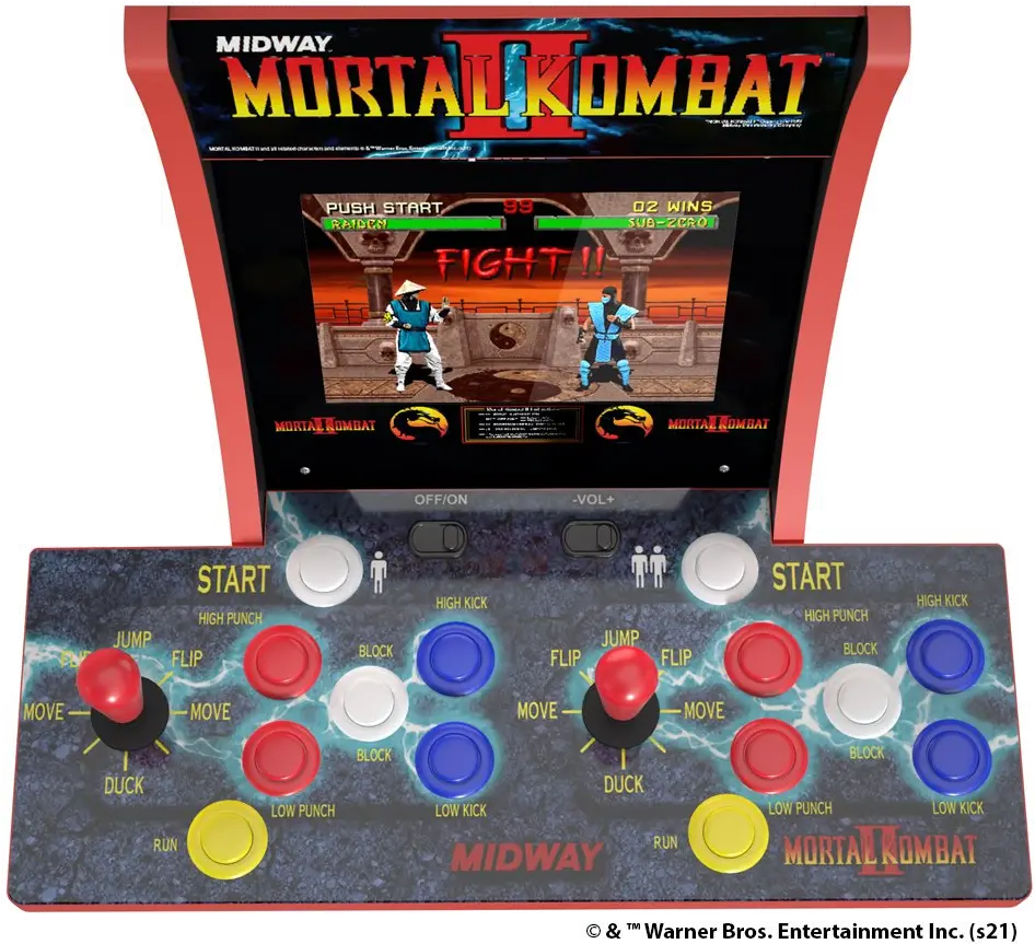 CCADE-2PL/MORTAL_KOM Arcade 1Up Mortal Kombat 2 Player Countercade-5