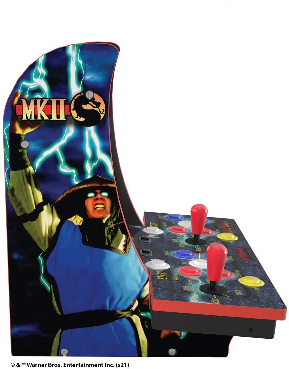 CCADE-2PL/MORTAL_KOM Arcade 1Up Mortal Kombat 2 Player Countercade-6