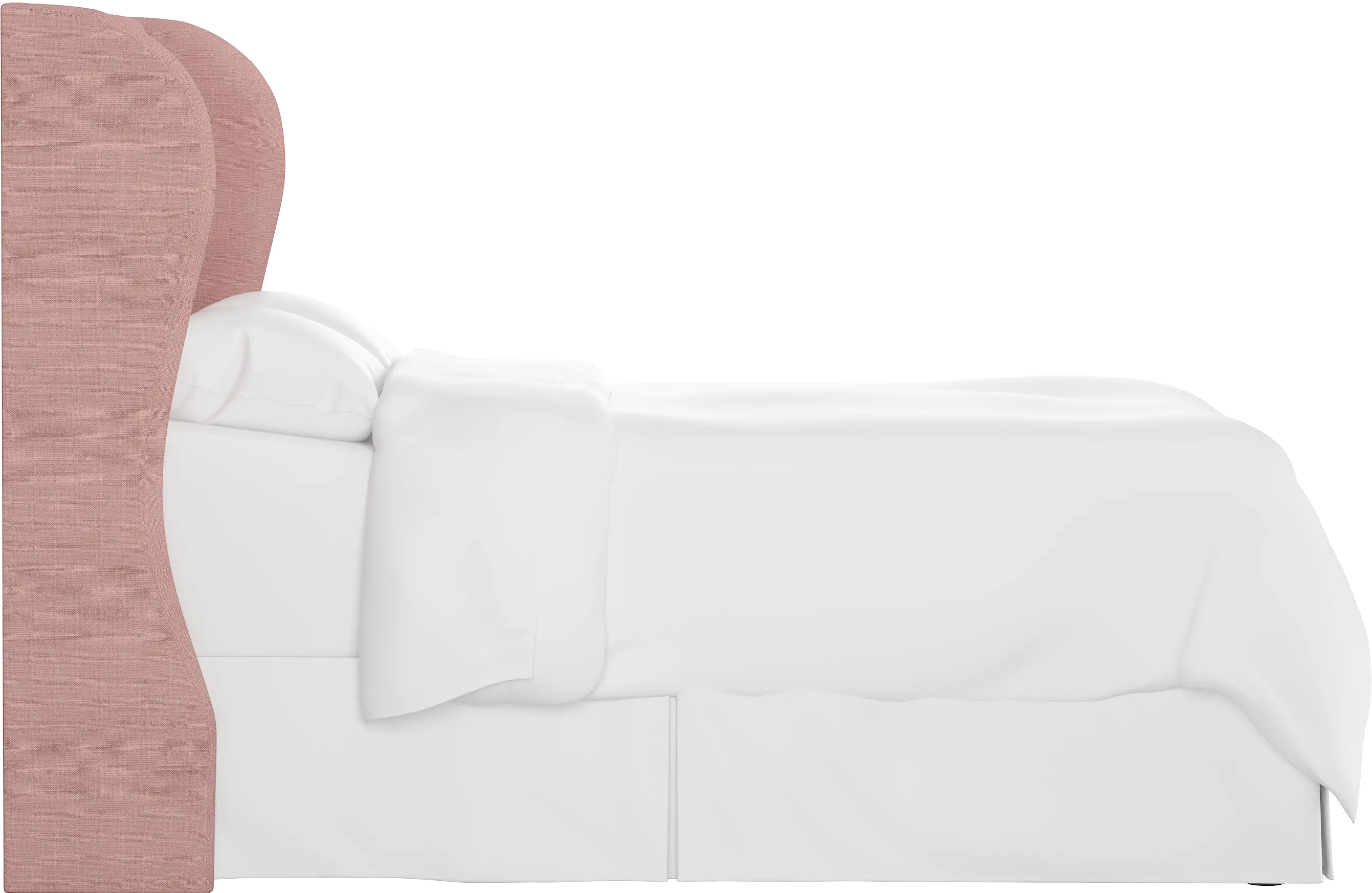 413KLNNBLS Jaclyn Blush Sloped Wingback King Headboard - Skyline Furniture-5