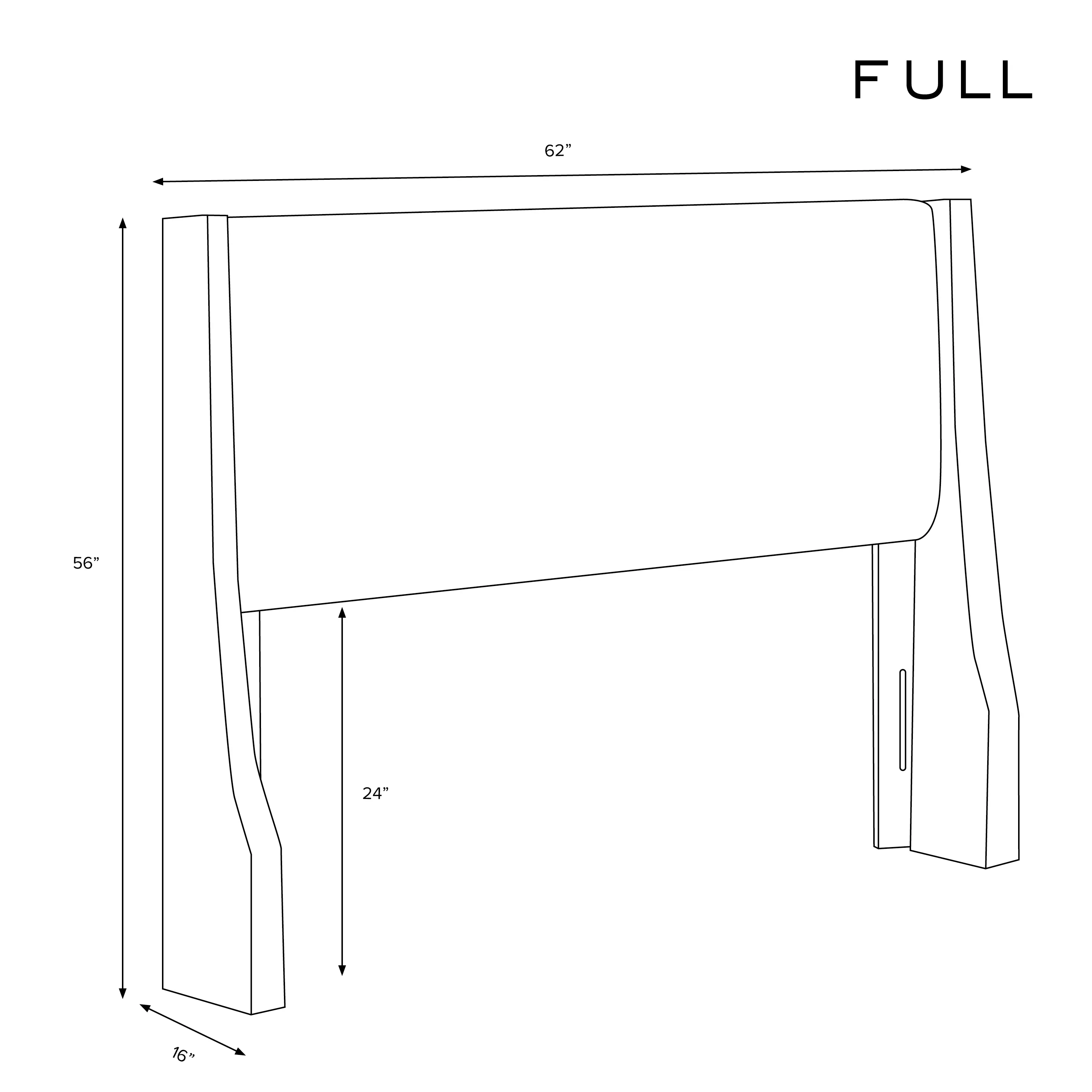121NB-BRLNNNV Riley Navy Tufted Wingback Full Headboard - Skyline Furniture-6