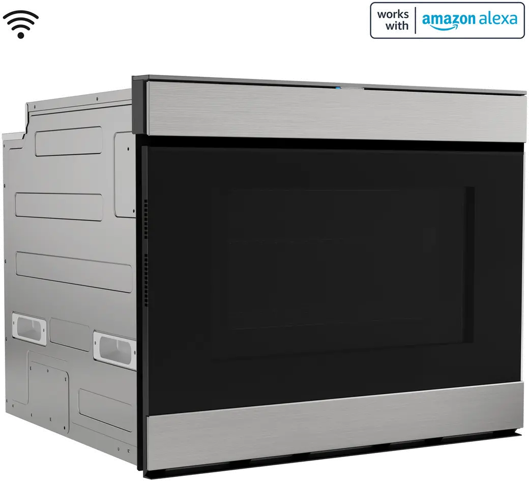 SMD2499FS Sharp 24 Inch Built In Microwave Drawer with Convection - Stainless Steel-3