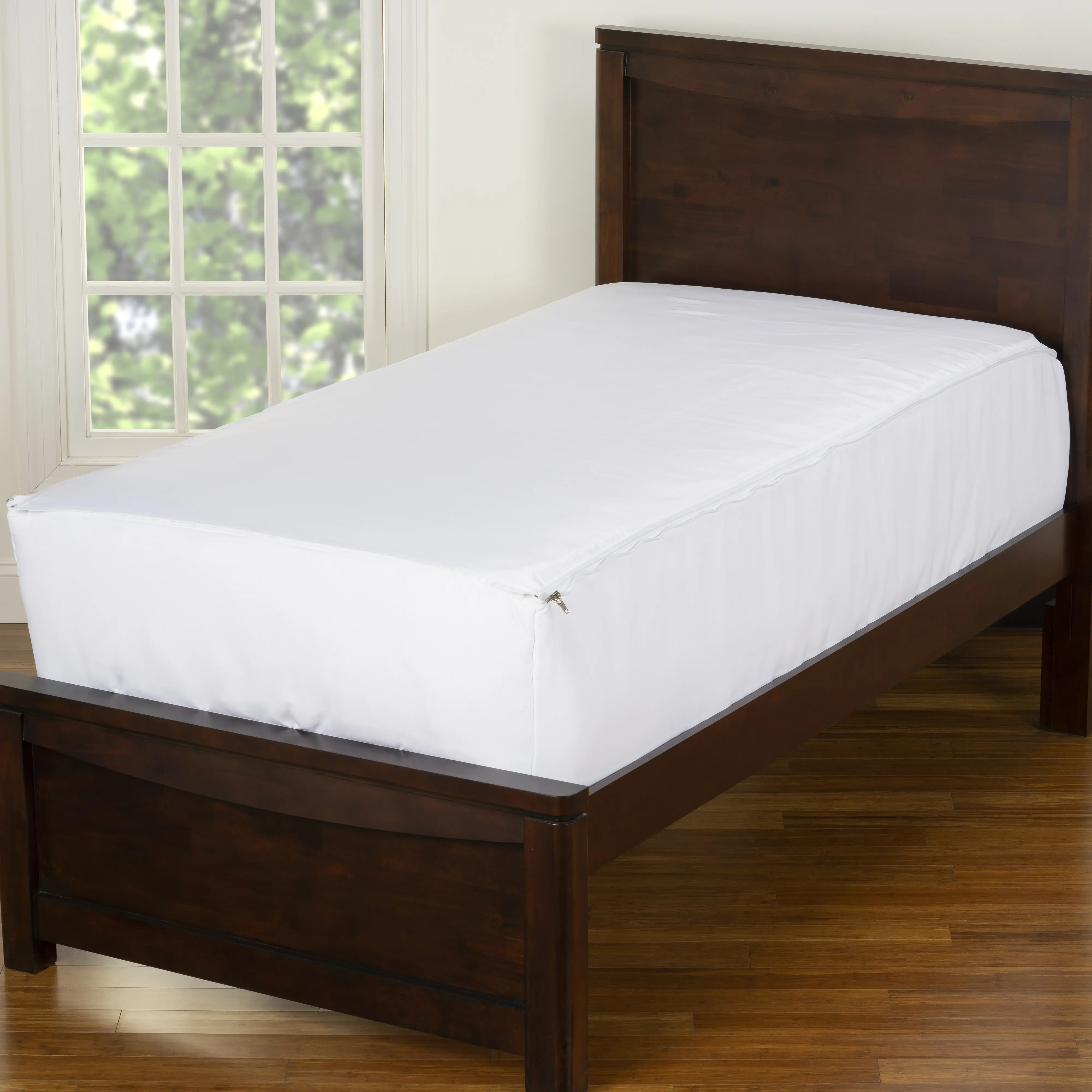 Snowy White Full 5 Piece Bunkie Deluxe Bedding-7
