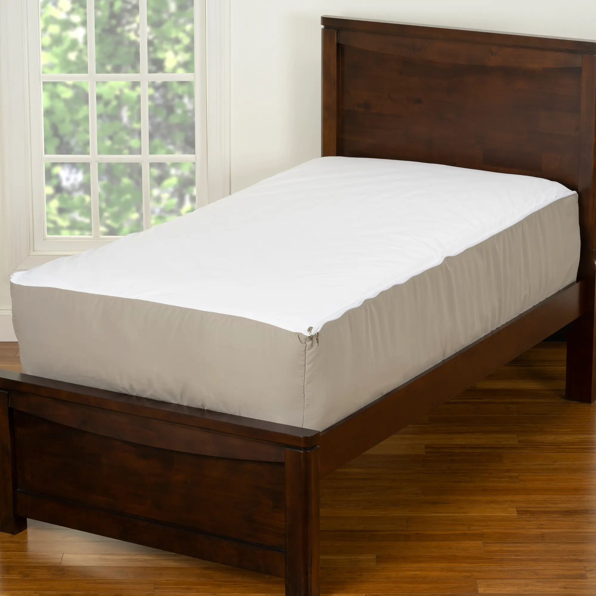 Gray and Cream Full 5 Piece Trail Blazer Bunkie Deluxe Bedding-4