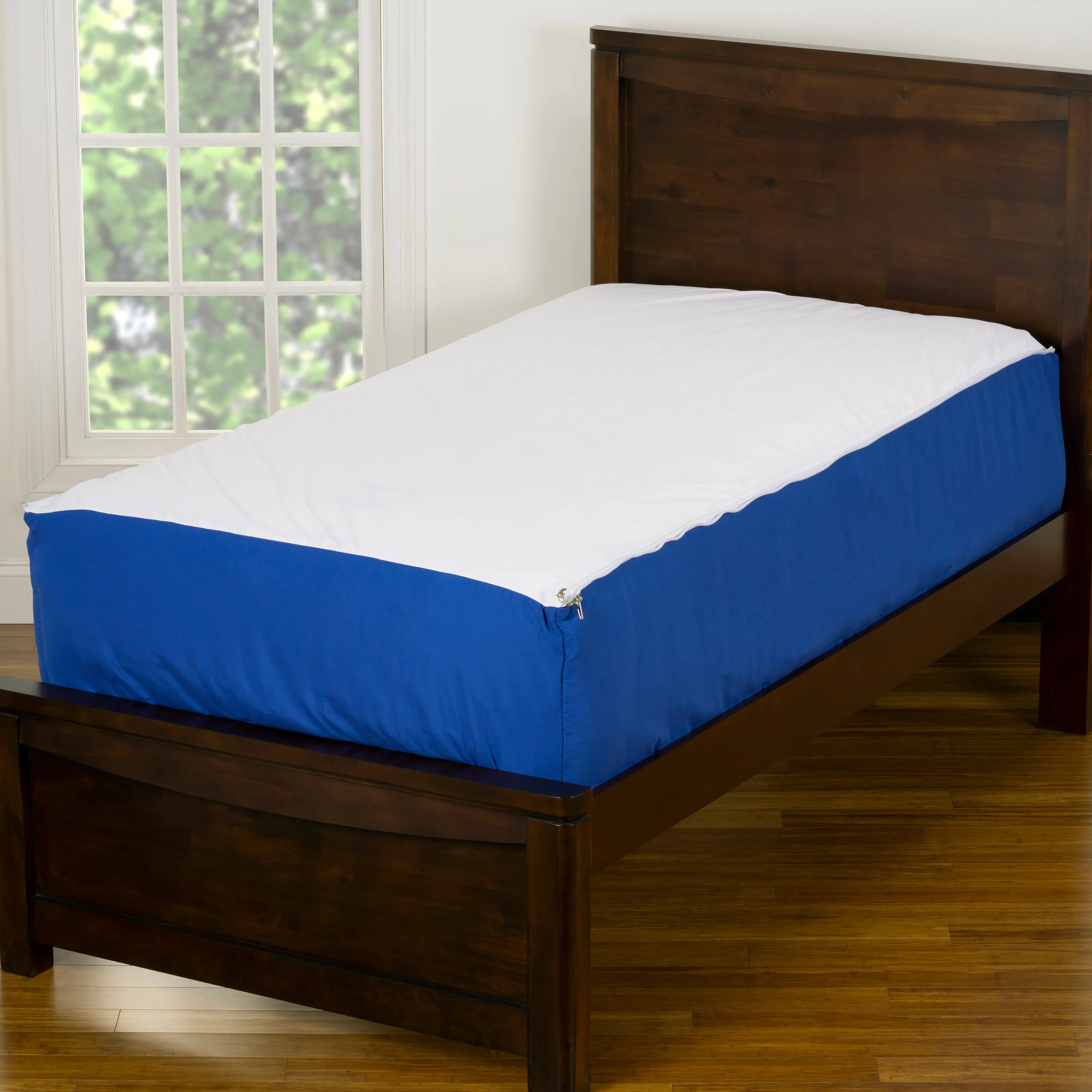 Blue, White and Gray Full Waverunner Bunkie Deluxe Bedding-4