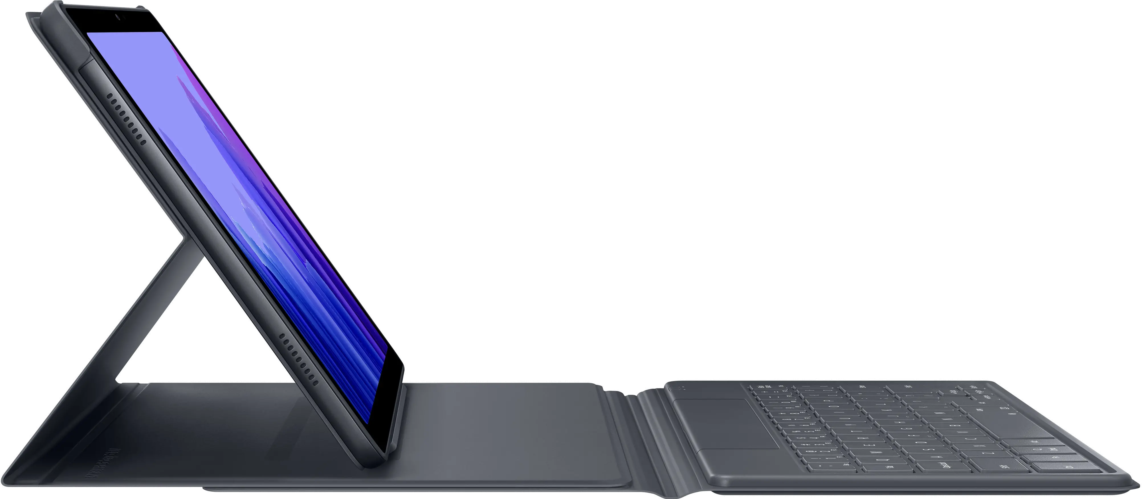 EF-DT500UJEGUJ Samsung Bookcover Keyboard for Tab A7 - Gray-4