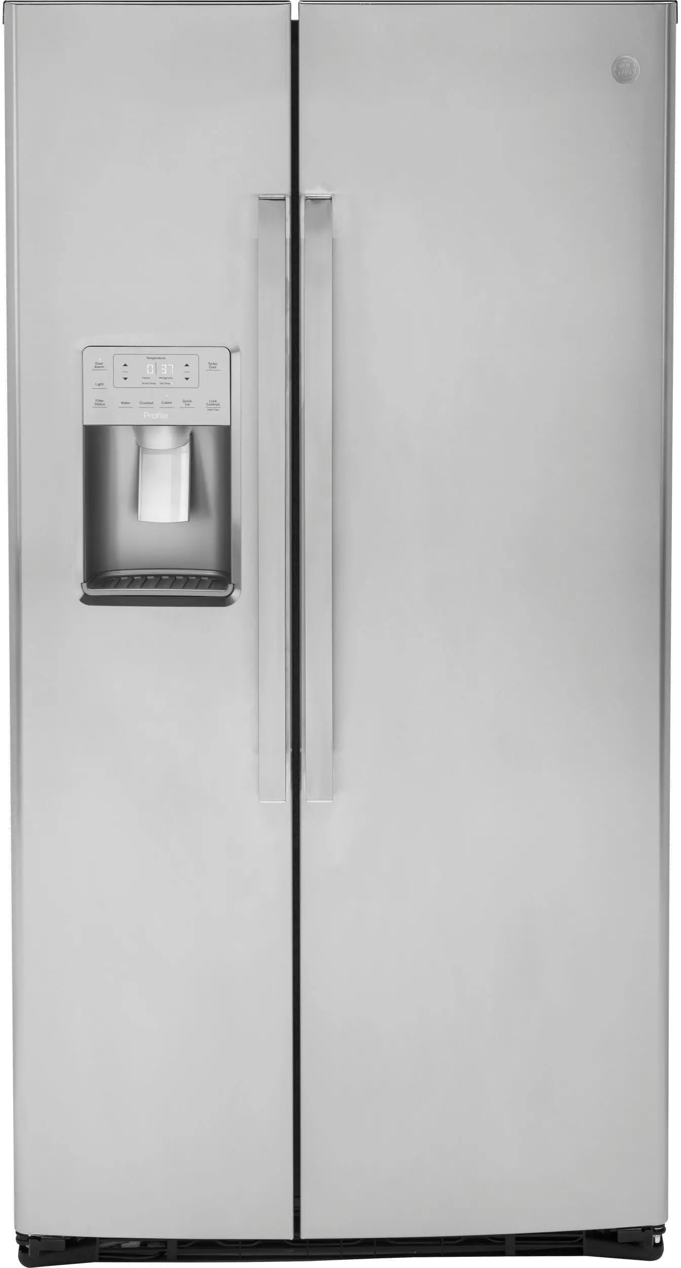 PZS22MYKFS GE Profile 21.9 cu ft Side by Side Refrigerator - Counter Depth Stainless Steel-2