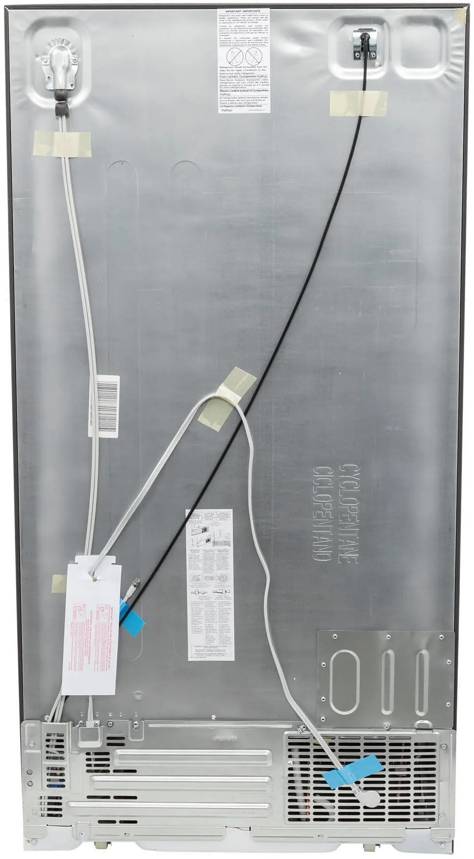 PZS22MYKFS GE Profile 21.9 cu ft Side by Side Refrigerator - Counter Depth Stainless Steel-12