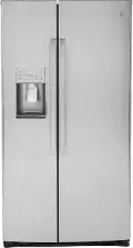 PZS22MYKFS GE Profile 21.9 cu ft Side by Side Refrigerator - Counter Depth Stainless Steel
