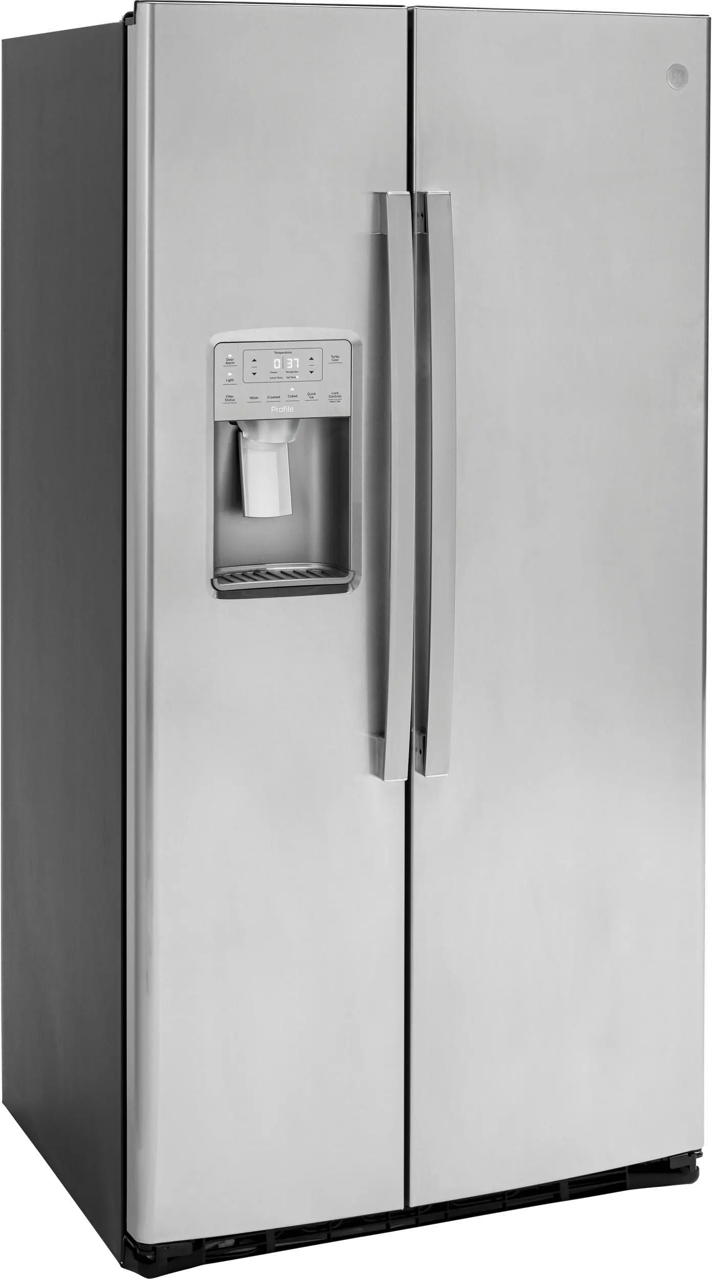 PZS22MYKFS GE Profile 21.9 cu ft Side by Side Refrigerator - Counter Depth Stainless Steel-5