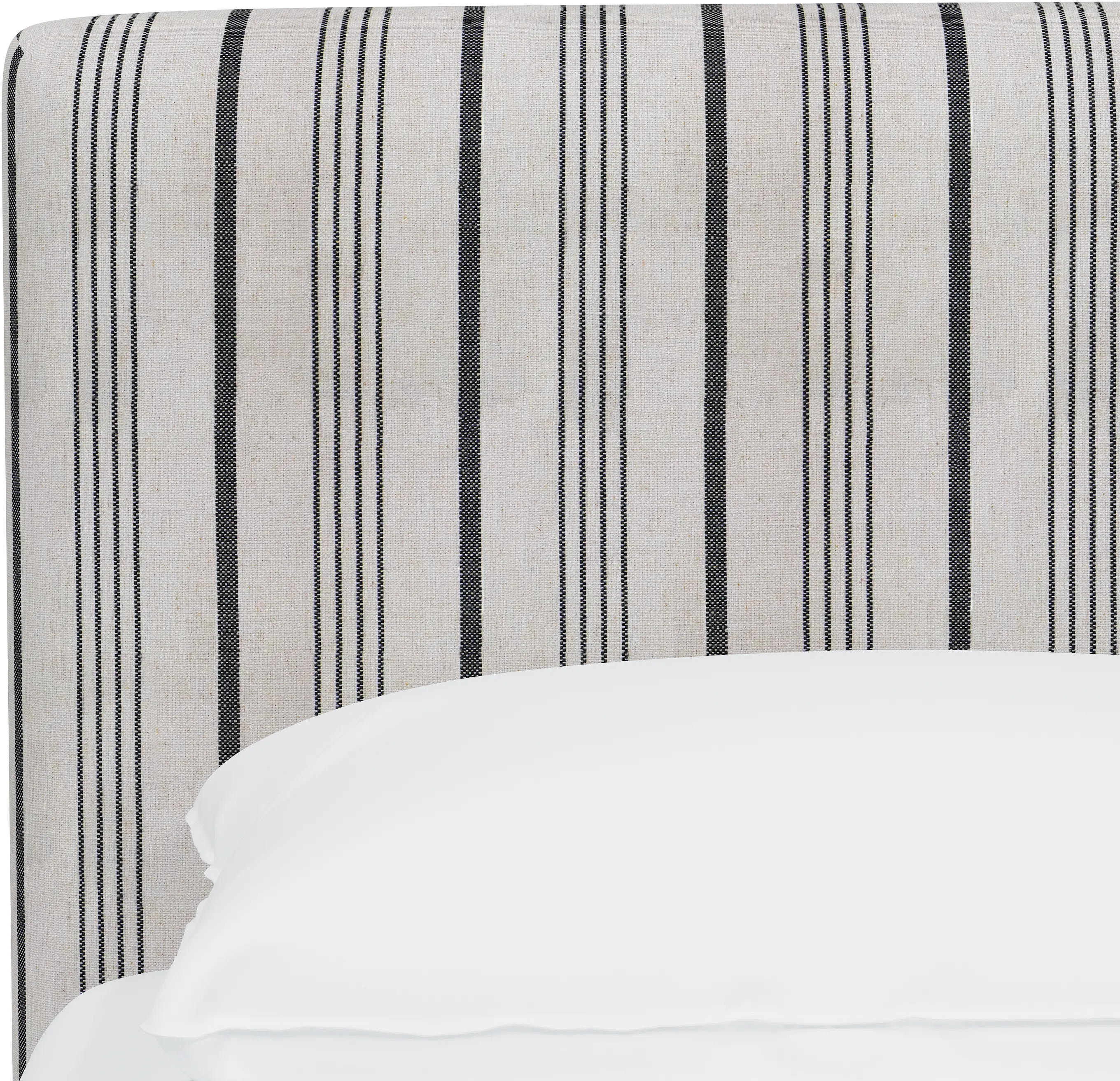 752PBDALCCOL Brianna Black Stripe Queen Platform Bed - Skyline Furniture-2