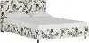 753PBDSHNINKOGA Brianna Black Bird Floral King Platform Bed - Skyline Furniture