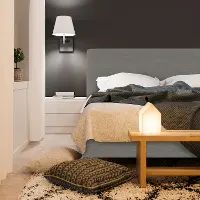 754PBDLNNGR Brianna Gray California King Platform Bed - Skyline Furniture