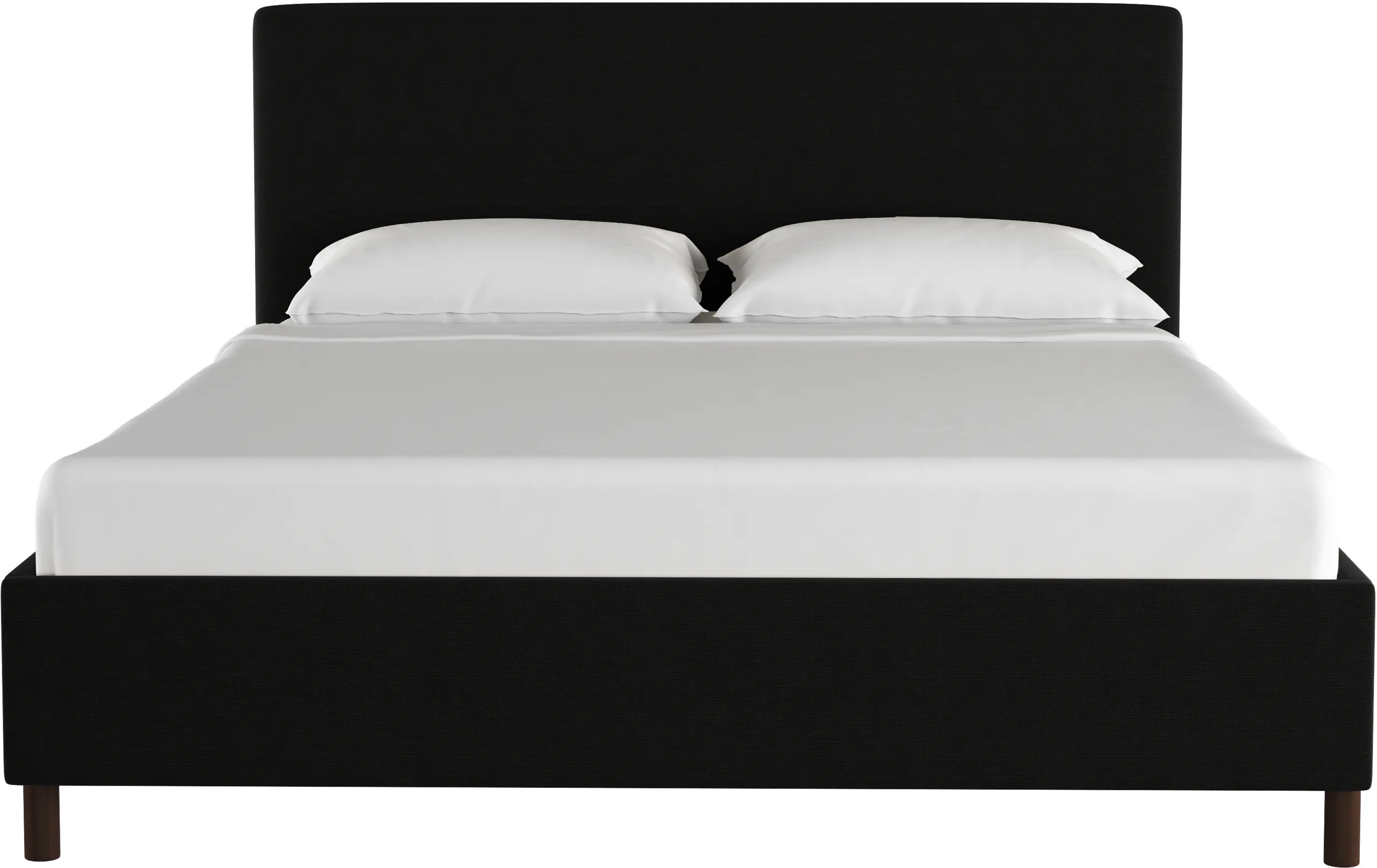 753PBDLNNBLC Brianna Black King Platform Bed - Skyline Furniture-1