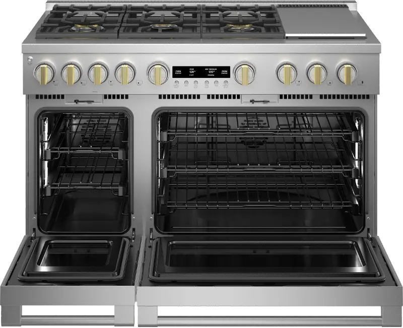 Monogram Professional Dual Fuel Range ZDP486NDTSS | RC Willey