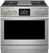 ZDP364NDTSS Monogram Professional 5.75 cu ft Dual Fuel Range - Stainless Steel 36 Inch