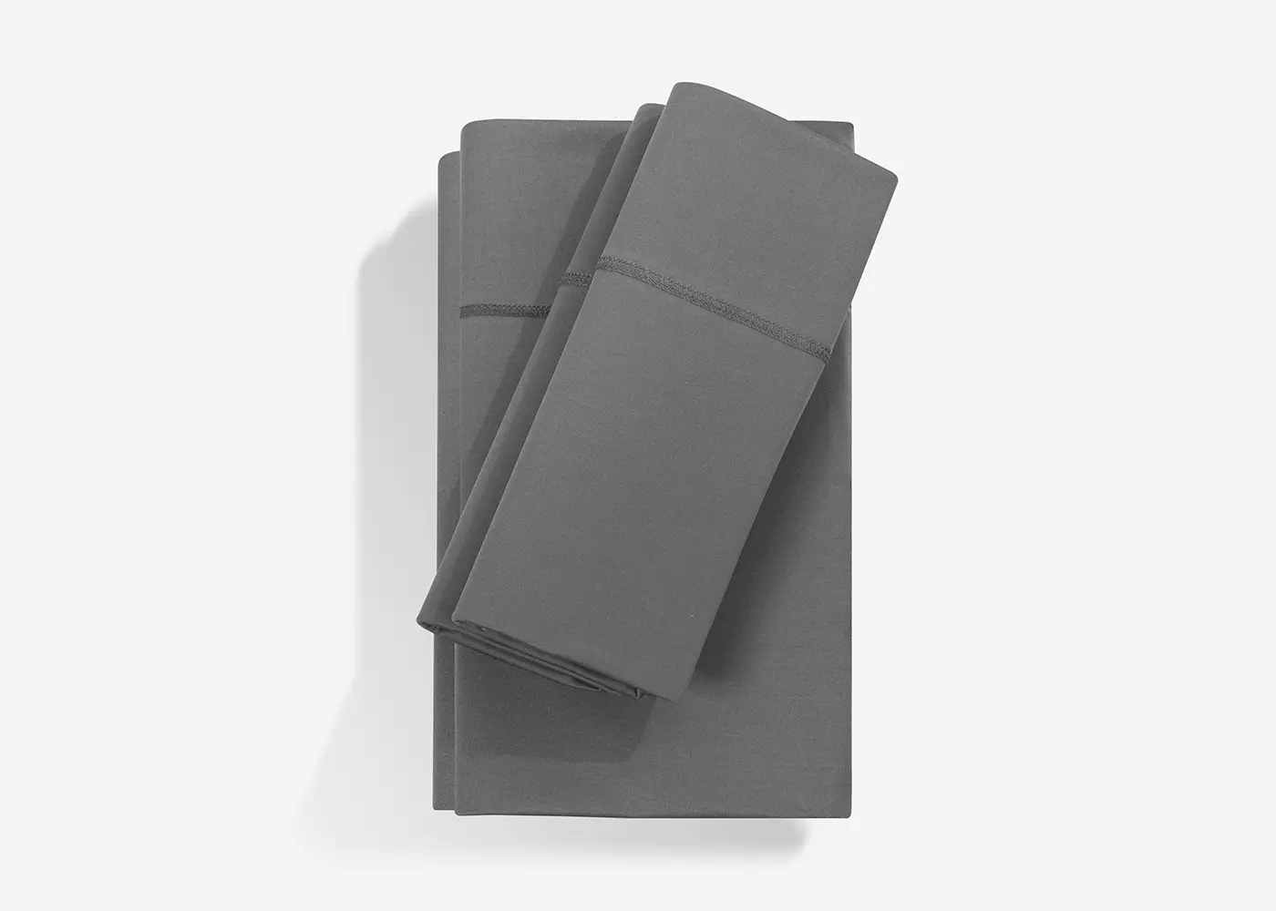 BGS194705 BedGear Gray Dri-Tec Performance Queen Bed Sheets-2