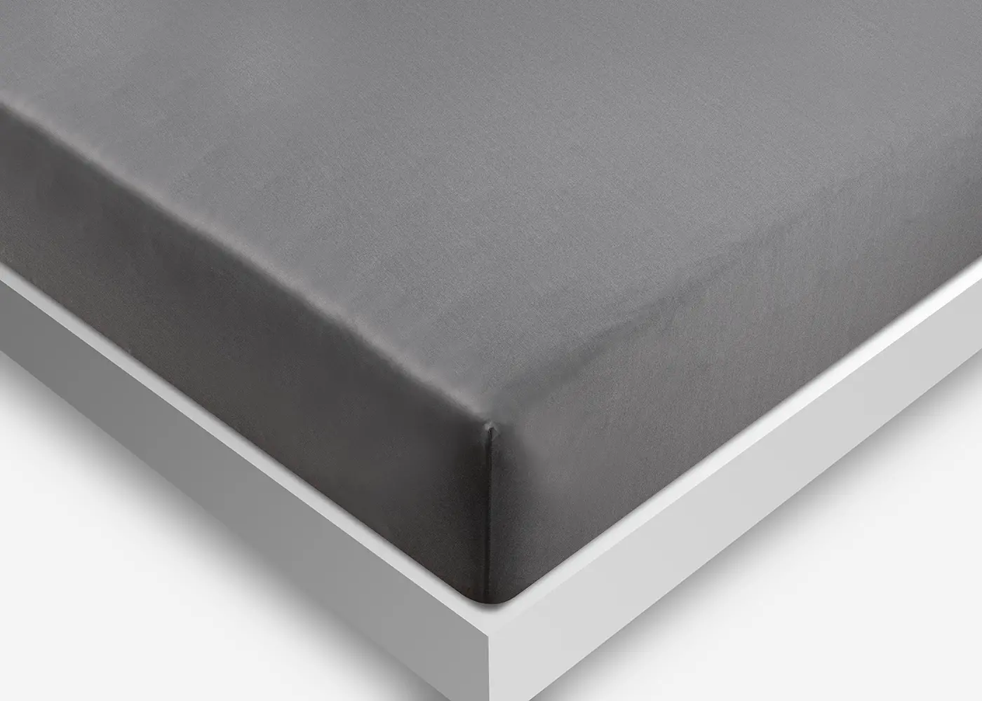 BGS194705 BedGear Gray Dri-Tec Performance Queen Bed Sheets-4