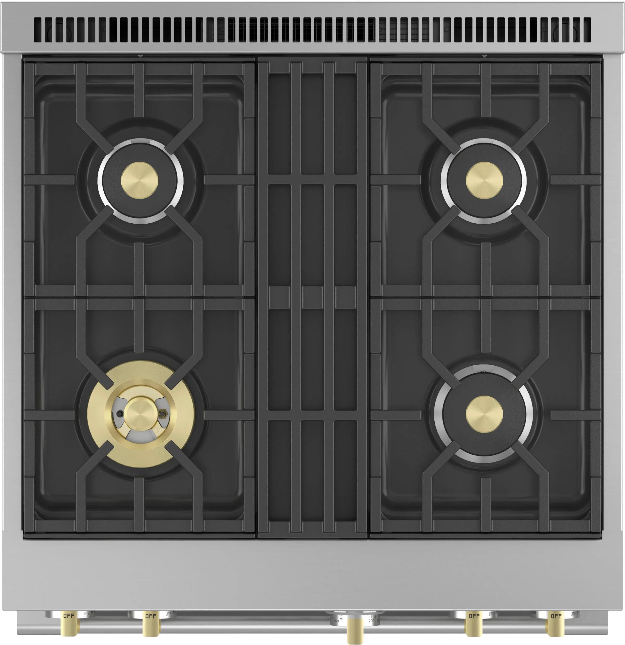 ZGP304NTSS Monogram 6.2 cu ft Professional Gas Range - Stainless Steel-2