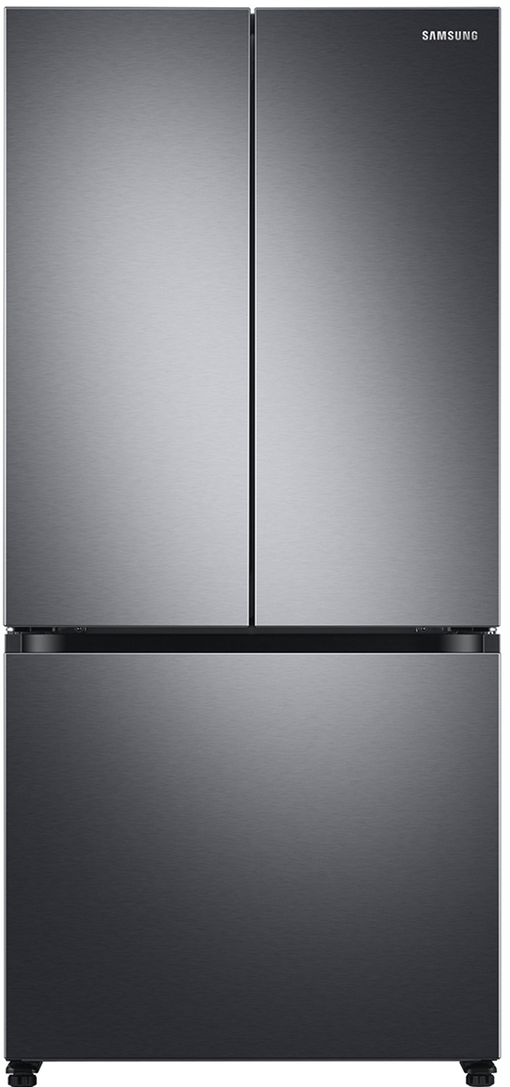 Samsung 17.5 cu ft French Door Refrigerator - Counter Depth 33"W Black Stainless Steel