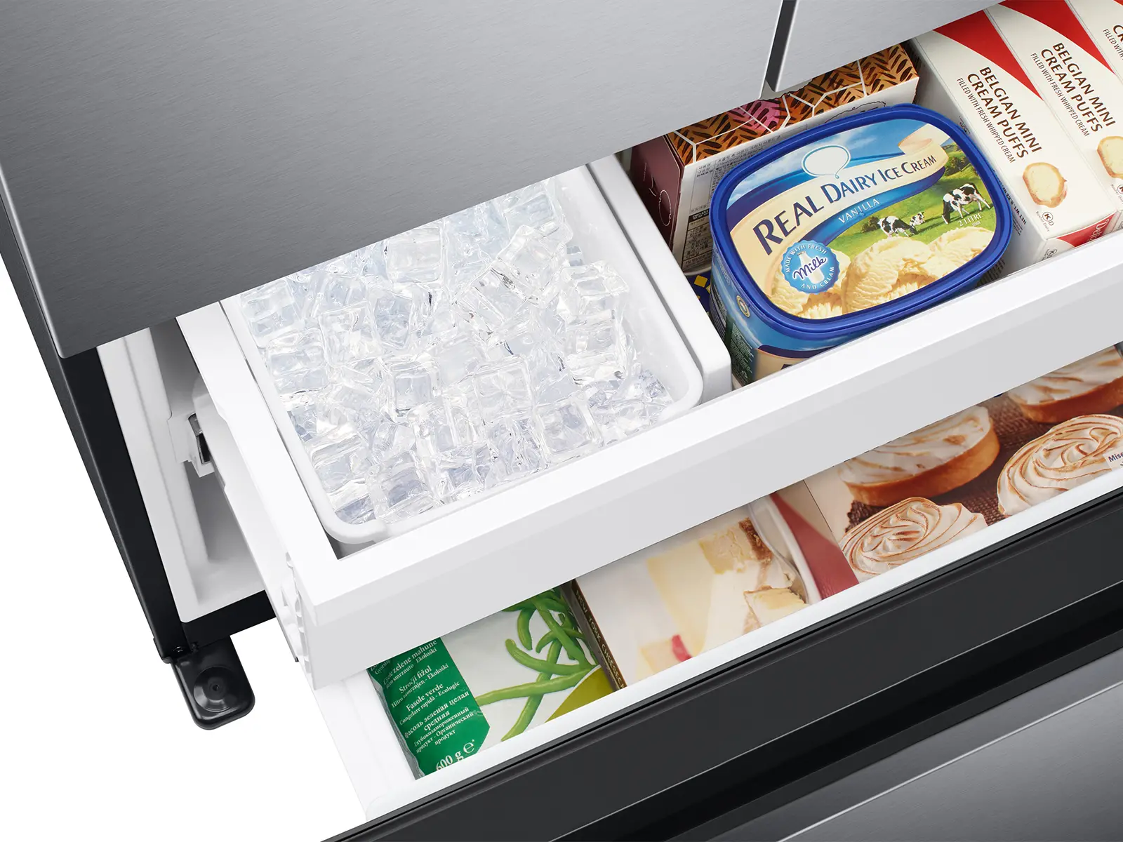 RF18A5101SG Samsung 17.5 cu ft French Door Refrigerator - Counter Depth 33 W Black Stainless Steel-8