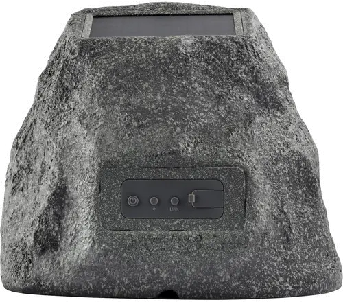 ISP75B/SOLAR-ROCK ION Audio Solar Stone Multi-Link Outdoor Speaker-3