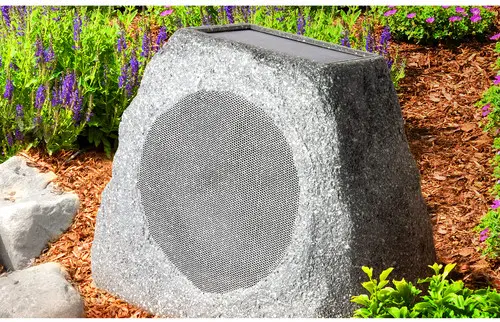 ISP75B/SOLAR-ROCK ION Audio Solar Stone Multi-Link Outdoor Speaker-4